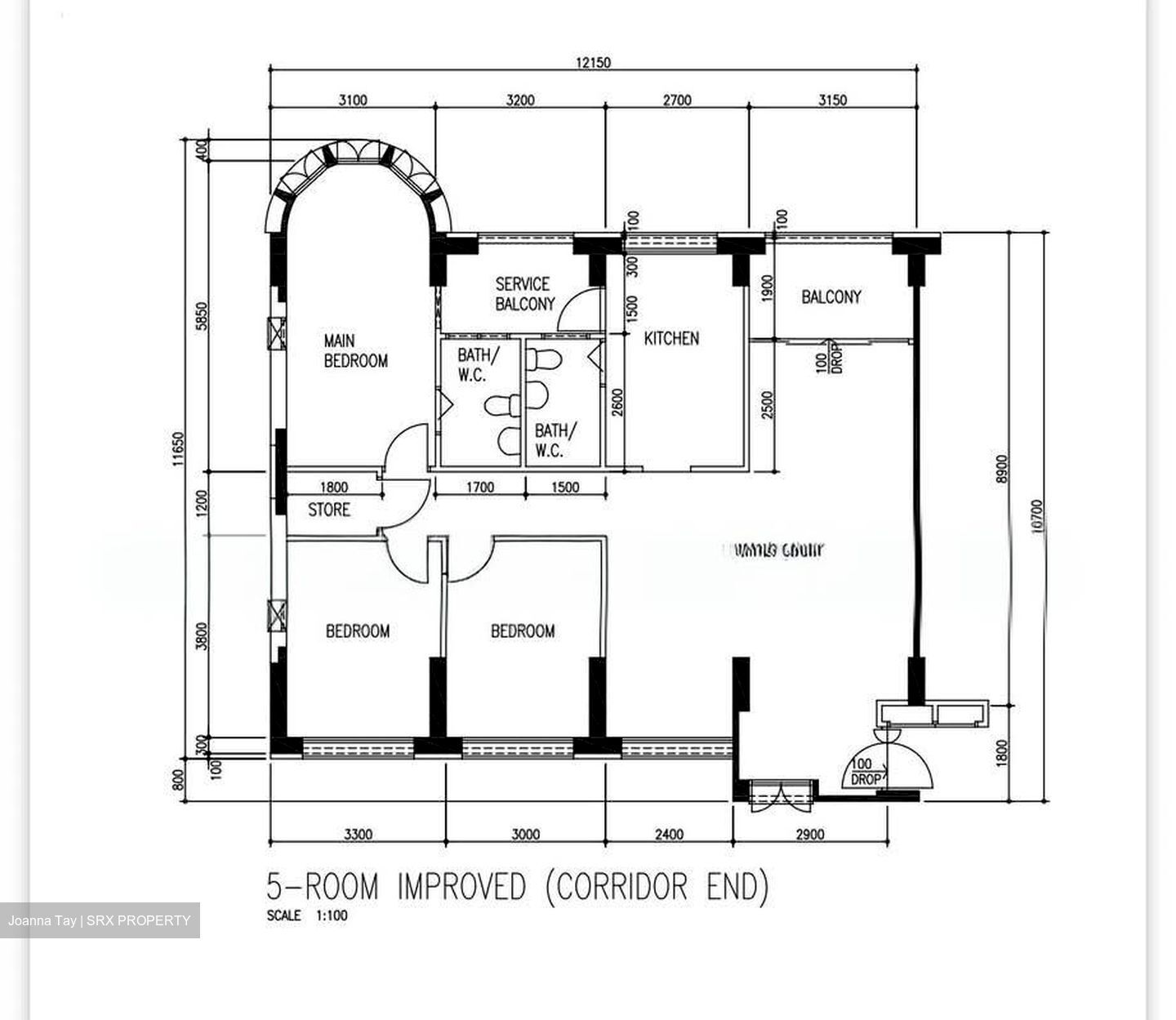 Blk 355 Kang Ching Road (Jurong West), HDB 5 Rooms #599729591